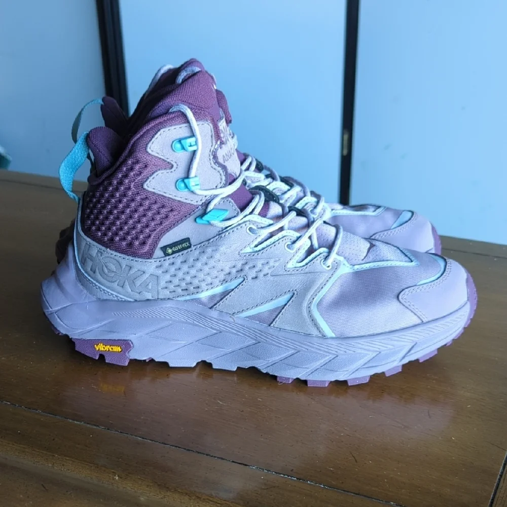 Hoka Trail Shoes Boots Women's Size 10.5 Purple - Picture 2 of 6